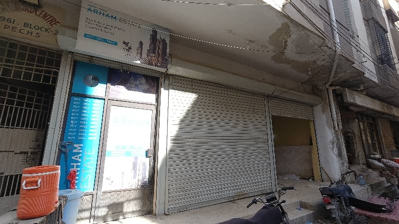 Shop For Rent in Pechs 2 Near Tariq Road 0