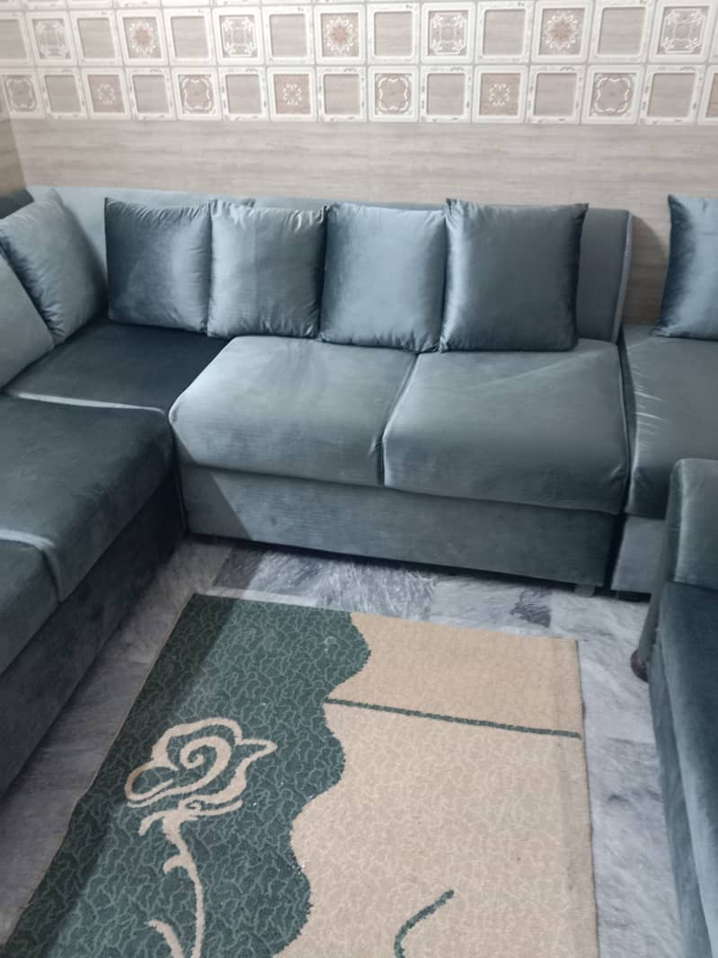 Sofa cum bed and L shaped sofa new 2