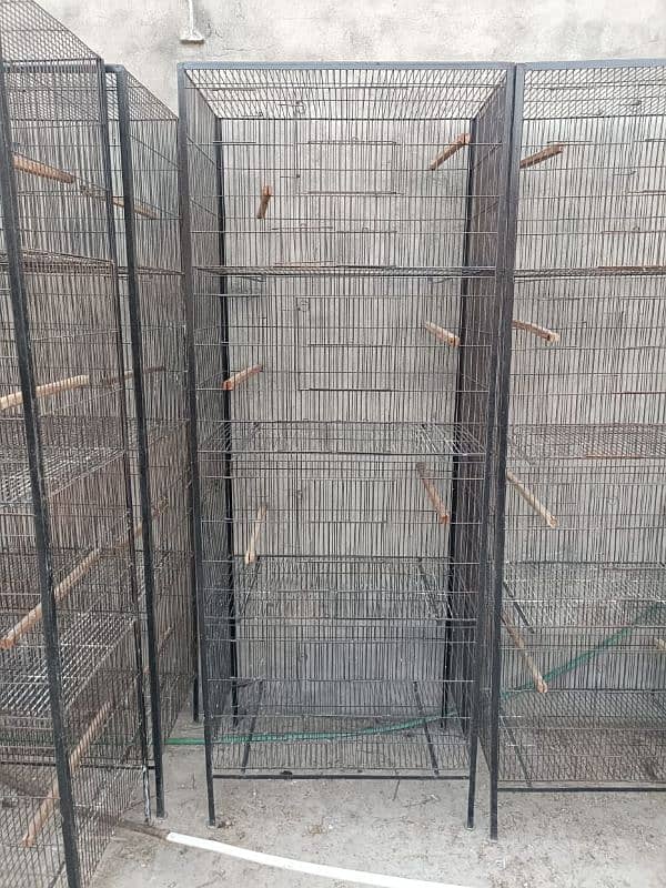 3 Birds cage/Pinjra Hen cage 4 portion 1