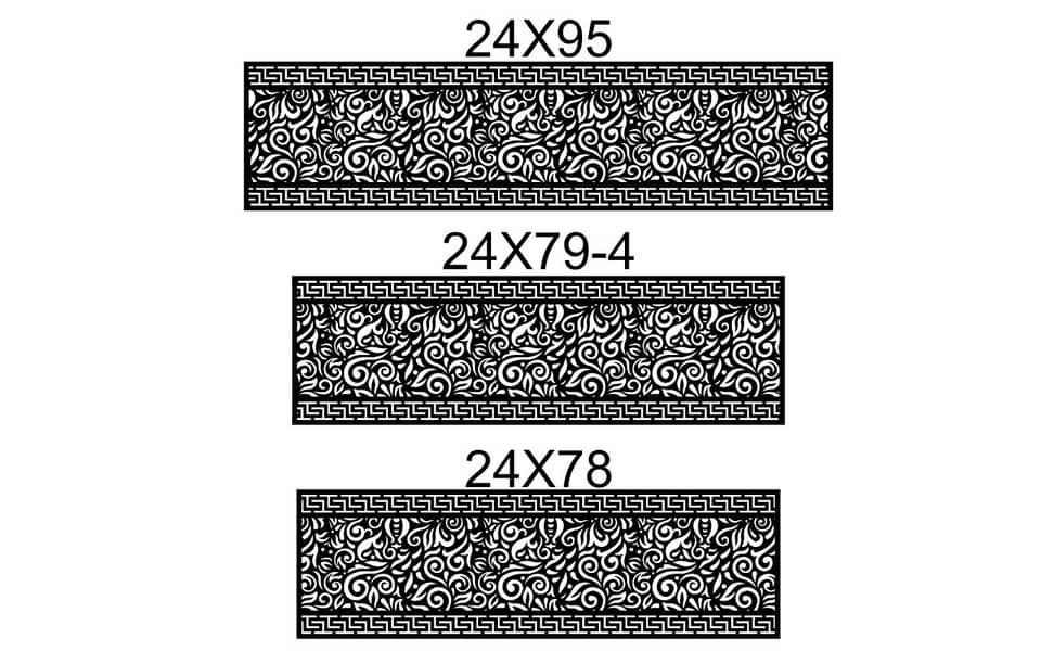 cnc cutting / Gates / doors|railings| separator|wall hanging| stairs 9