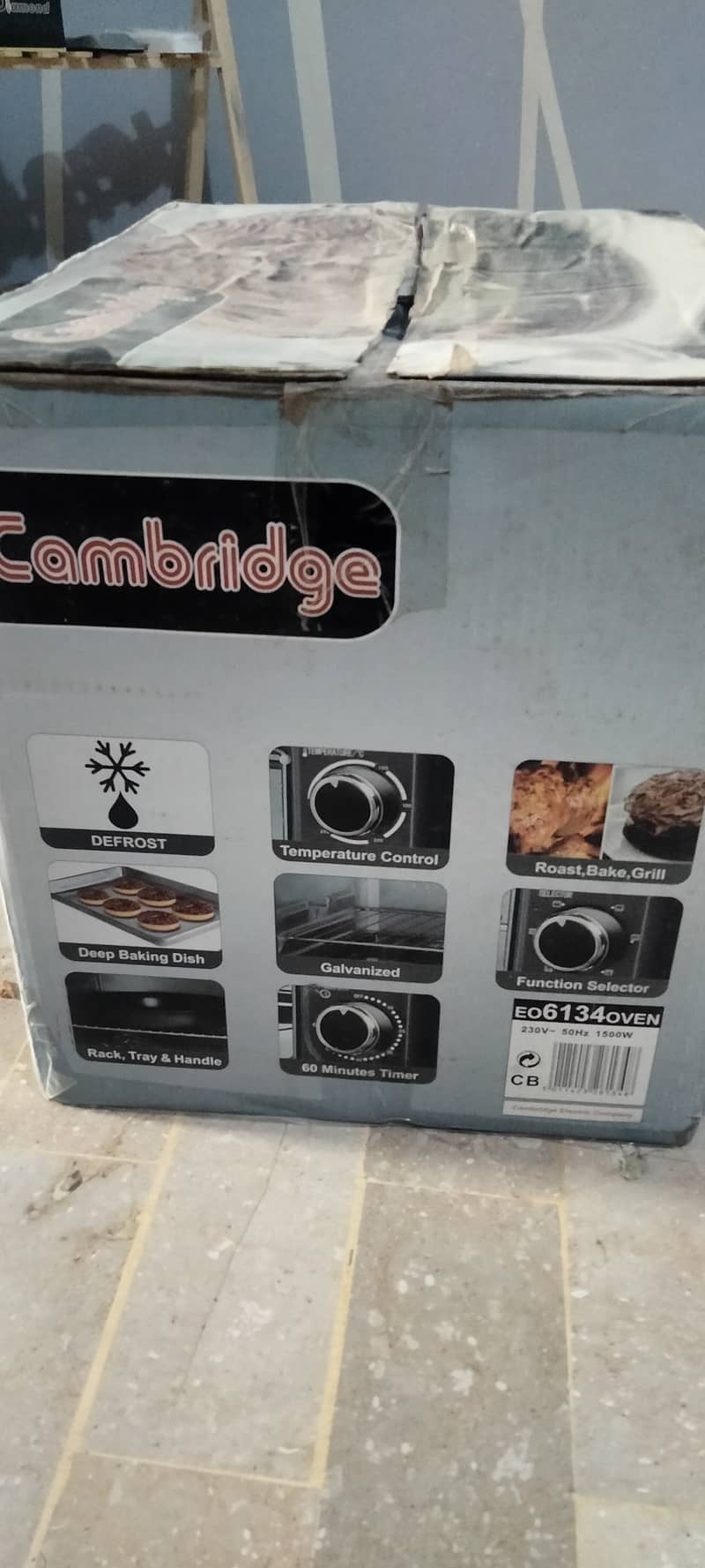 Cambridge EO-6134 electric micro oven 1