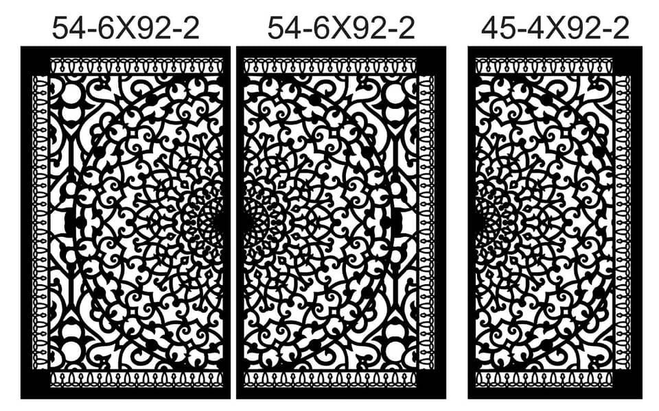 Cnc Work/Cnc Gates/doors/railings/wall hanging/stairs/Solar Structure 6