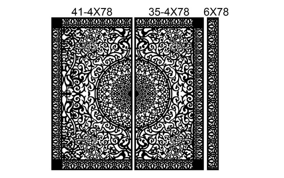 Cnc Work/Cnc Gates/doors/railings/wall hanging/stairs/Solar Structure 9