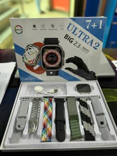 7in1 smart watch with metal Strap 0