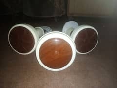 3 celling fans in good condition