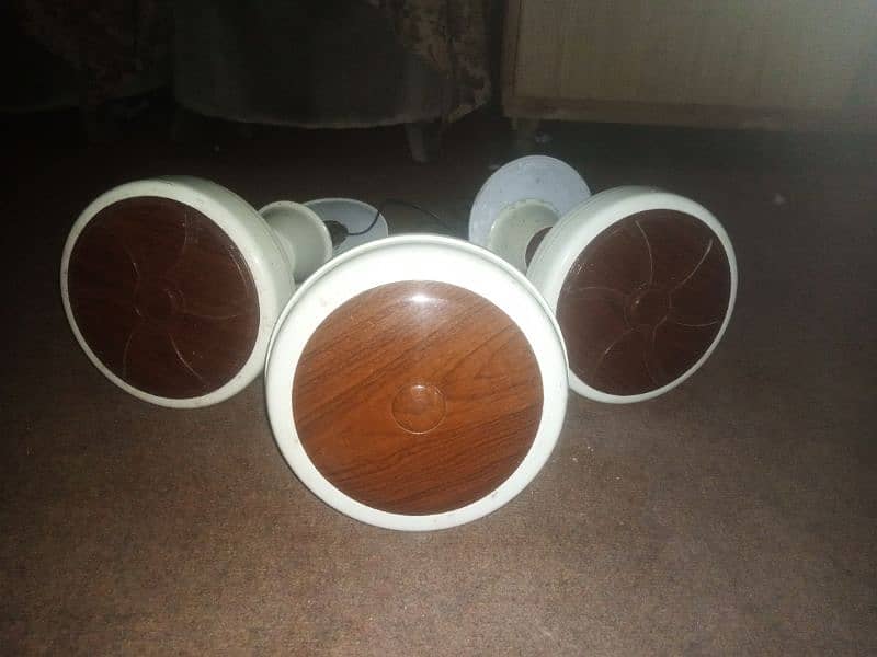 3 celling fans in good condition 0