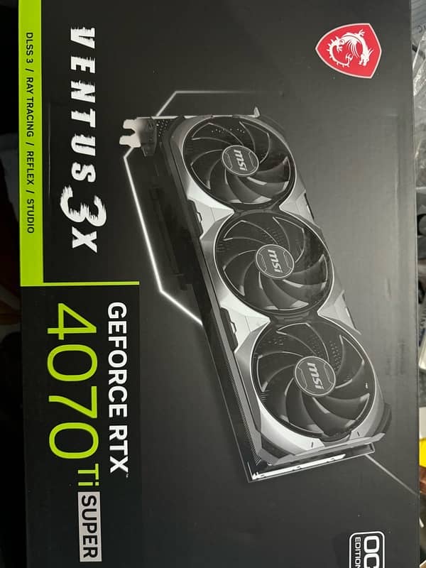 MSI Nvidia RTX 4070 Ti Super 16gb 1