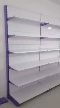 2 Iron Racks 6+6 Shelf's (2+2 Shelf's 16")(4+4 Shelf's 12") For Sale