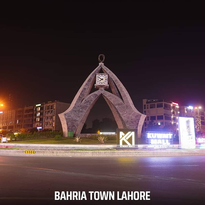 10-Marla (Corner, Boulevard) Commercial Plot For Sale In Nishter Block Sec-E Bahria Town Lahore, 0