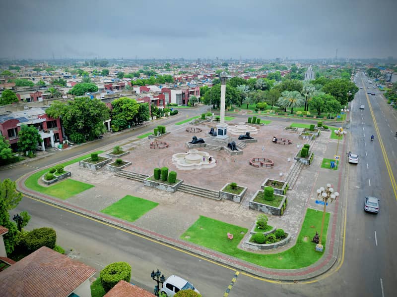 1-Kanal (Residential) Plot For Sale In Phase-1 Block Golf View Residency Bahria Town Lahore, 15