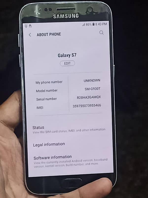 Samsung Galaxy S7 G930T 6