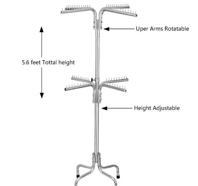 Cloth Hanging stand Cash on delivery all over the pakistan 9