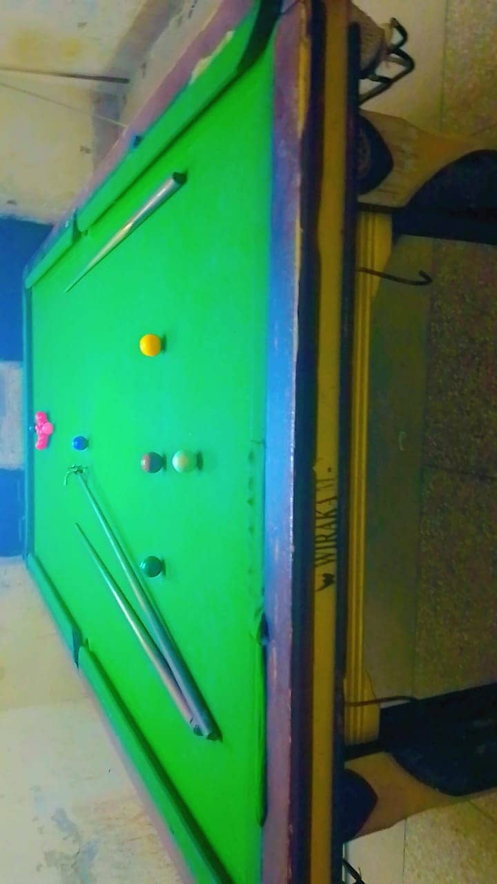 Snooker Table || SNOOKER TABLE || snooker table || size 5:10  for sale 1