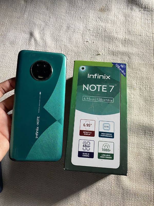 Infinix not 7,  6/128 5