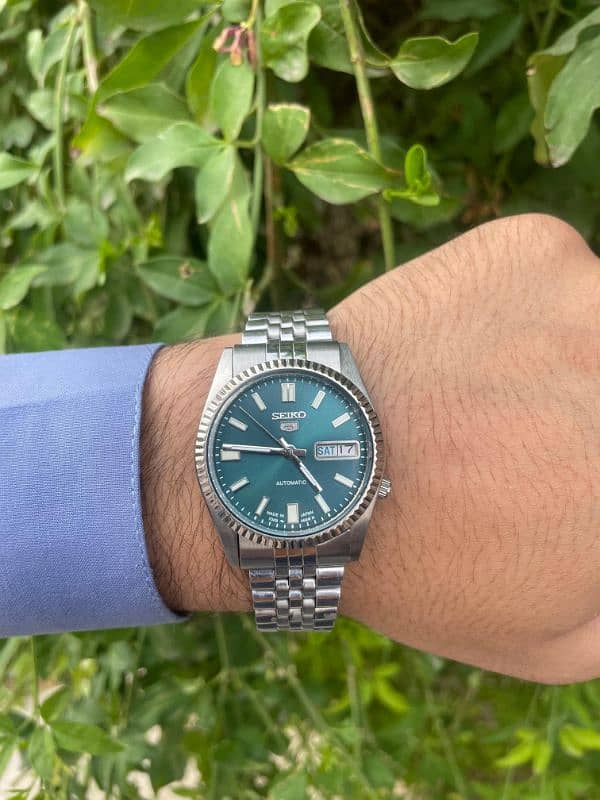 Seiko 5, beautiful colour rare dial 7009 3