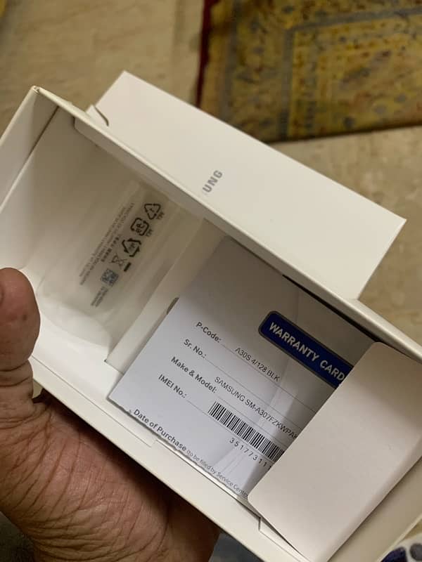 samsung a30s pta with box 4/128 7