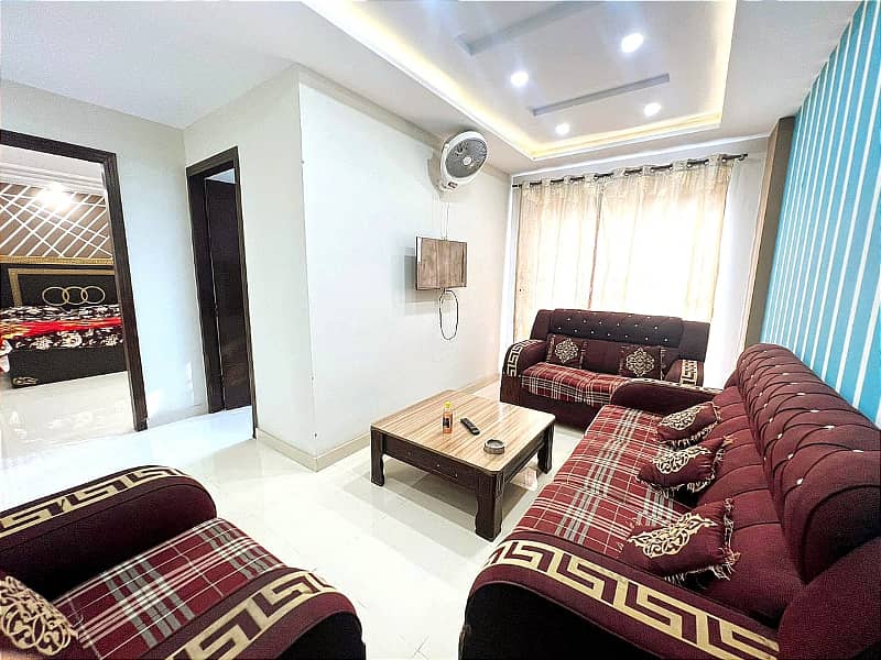 Daily&Weekly Basis Furnished Flat Available For Rent. 1