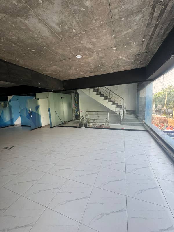 3100 Square feet Office space for rent in johar town for Silent office (Call center + Software house + Marketing office and other setup as you want) 0