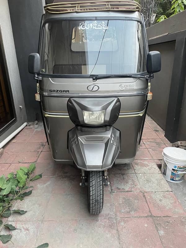 Sazgar rickshaw plus loader 2024 brand new 0