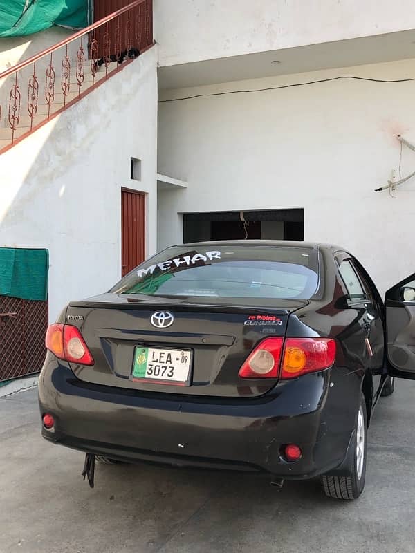 Toyota Corolla XLI 2009 4