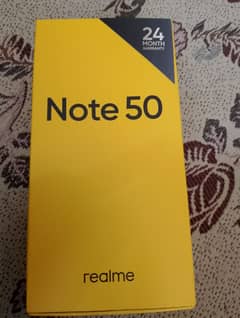 realme mobile Note 50 only 7 days use 0324/2496/442