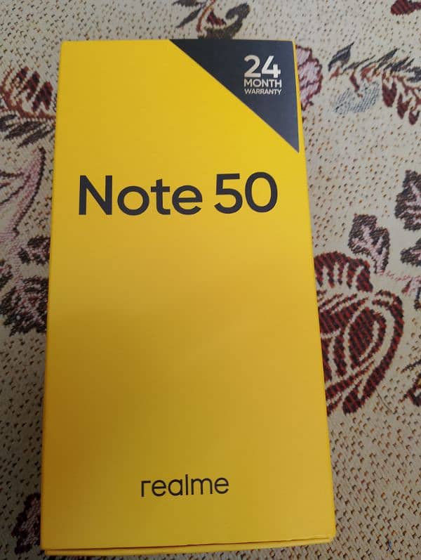 realme mobile Note 50 only 7 days use 0324/2496/442 1