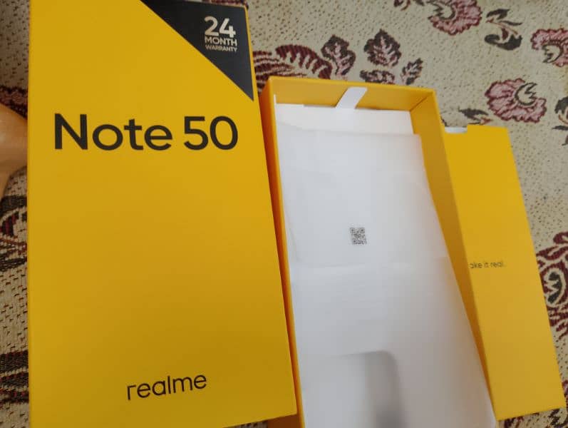 realme mobile Note 50 only 7 days use 0324/2496/442 5