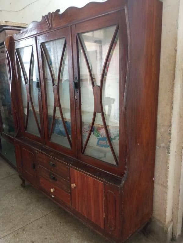 Wooden showcase for sale only 7000 1