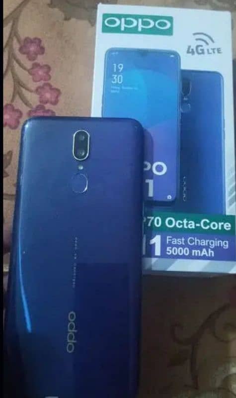 oppo f11 8/256 Blue colour 2