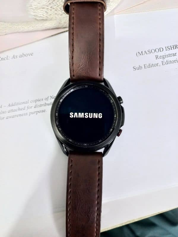 Samsung Watch 3 with Charger 1