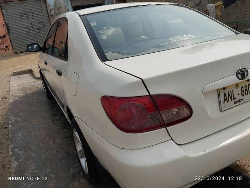 Toyota Corolla XLI 2007 8