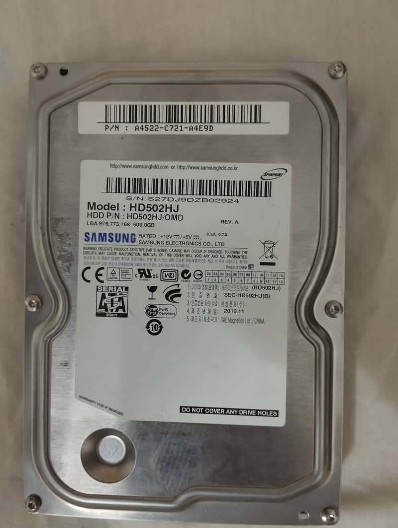 500GB Desktop Hard Drive 1