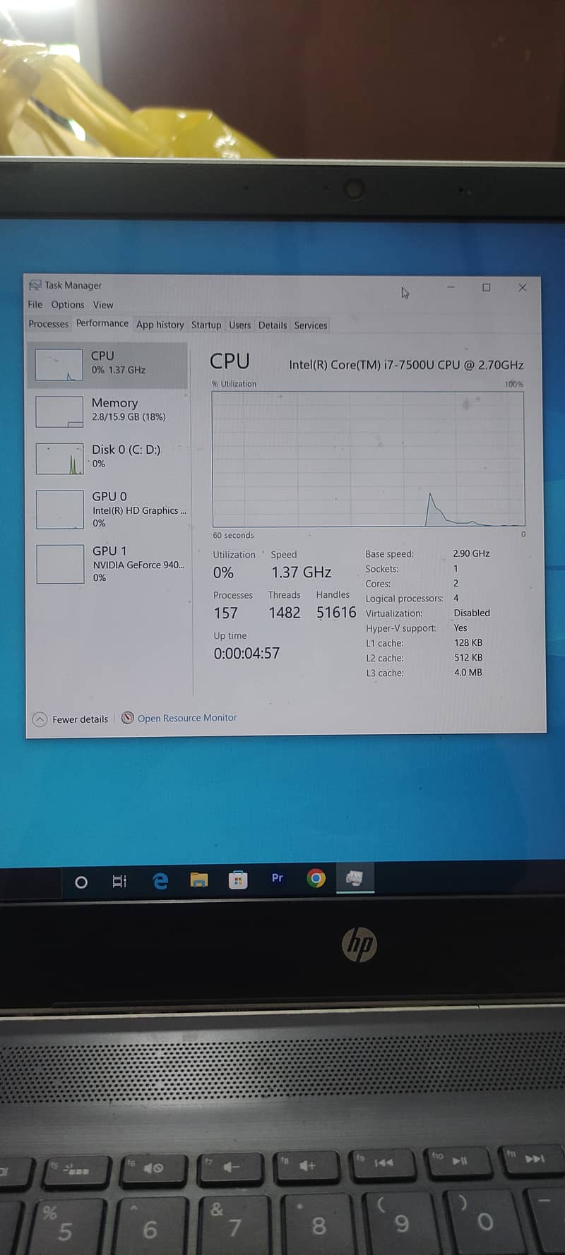Hp i7 7th generation Laptop with 4GB dedicated graphic card 2