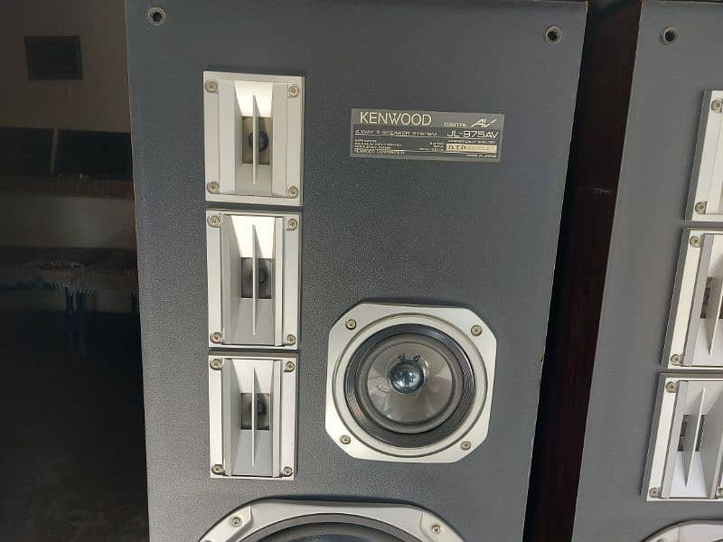 Kenwood Stereo High power Speaker System  Made in japan 1