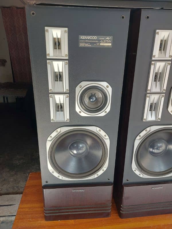 Kenwood Stereo High power Speaker System  Made in japan 5