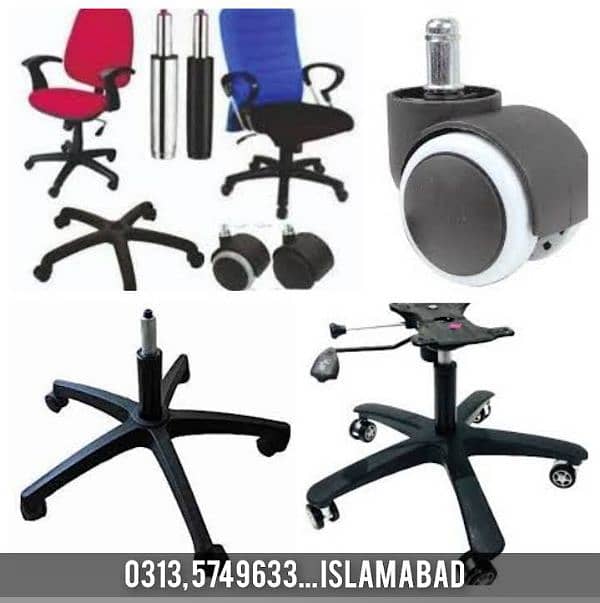 Office chair repairing expert hydraulic base machine tyre 03135749633 0