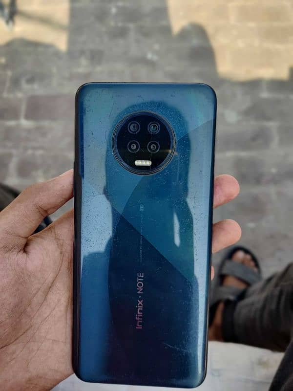 Infinix note 7 (6 128) with box and detachable don't contact under 13k 4