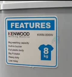 Kenwood washing machine new box pack