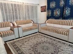 6 Seater Sofa//Sofa Set For Sale//wooden Sofa//3+2+1 seater Sofa Set