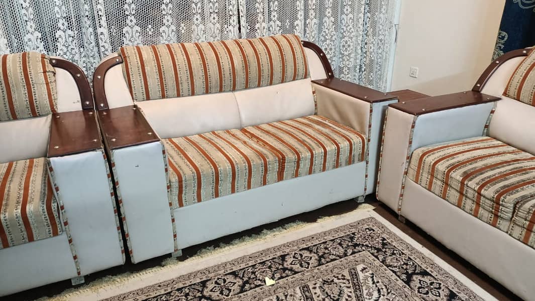 6 Seater Sofa//Sofa Set For Sale//wooden Sofa//3+2+1 seater Sofa Set 1