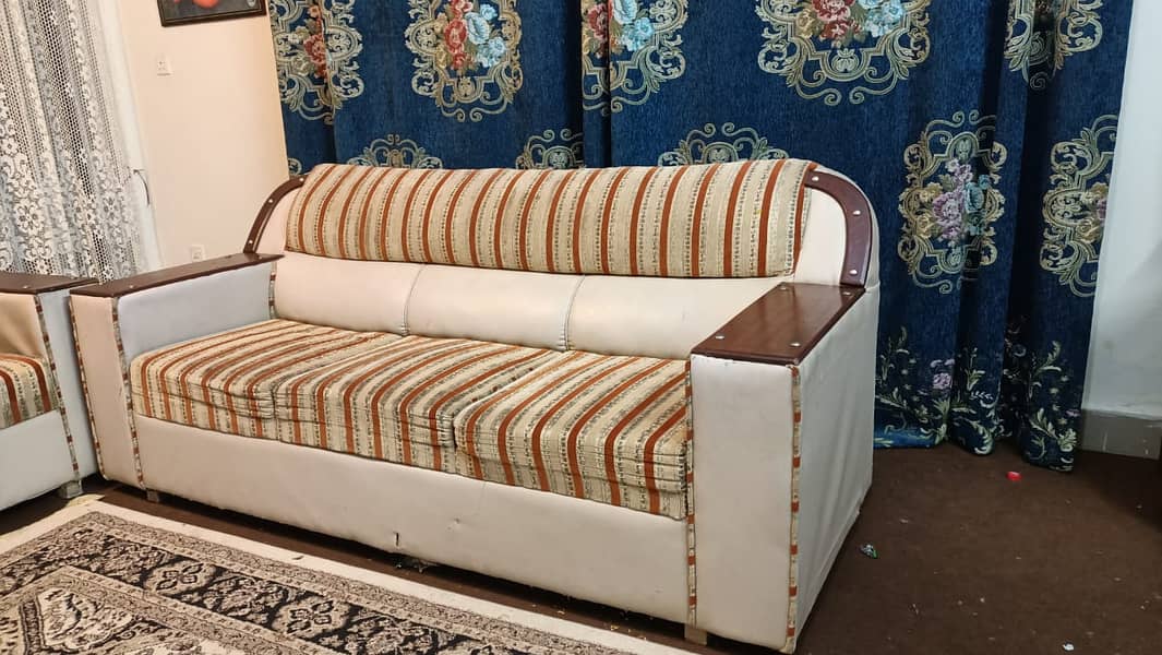 6 Seater Sofa//Sofa Set For Sale//wooden Sofa//3+2+1 seater Sofa Set 3