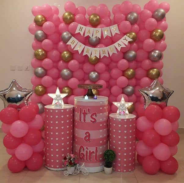 Birthday Anniversary wedding Event Planner Decorations ballon 4