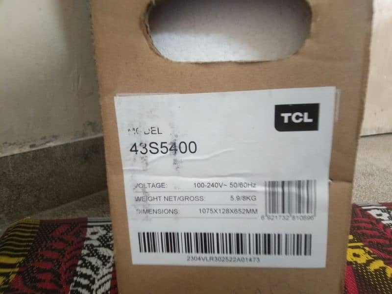 TCL 43s5400 3