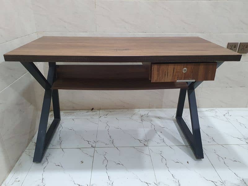 Study Table (wooden)+ Chair Available at cheap cost Read Description 0