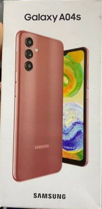 galaxy A04s full box 10/10 condition one hand used 4gb ram 128 memory 6