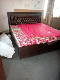 double bed without matrass