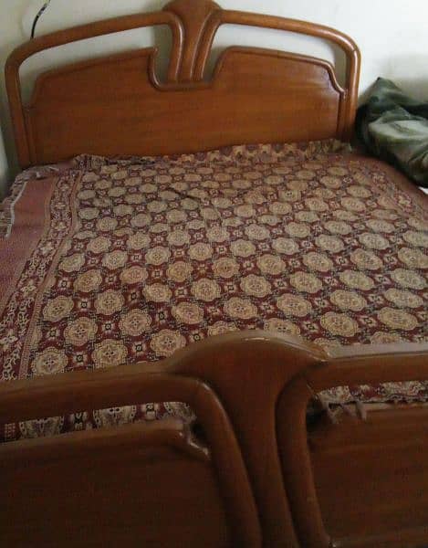 Double bed for sell 03449404077 0