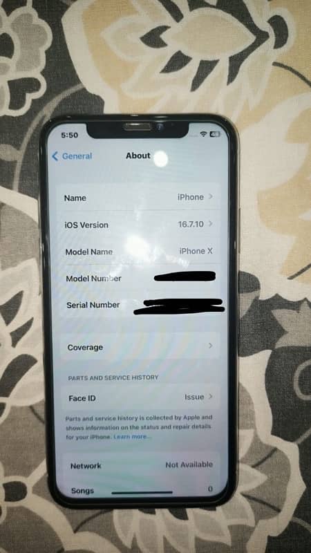 IPHONE X 64 gb Nonpta factory unlock 3