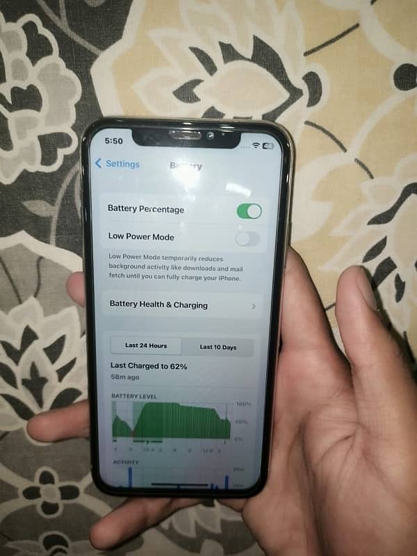 IPHONE X 64 gb Nonpta factory unlock 10