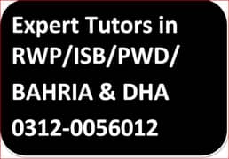 Get Expert Tutors in Lalazar, Harlay Streets, Askari 1 to 14,Adyala Rd